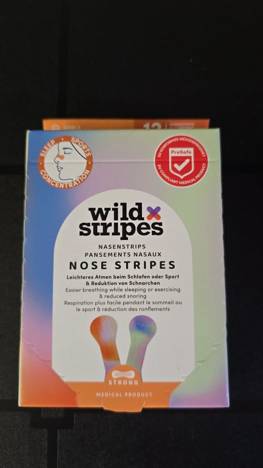 Wild nose stripes pro omezení chrápání nebo při sportu zlepšuje…