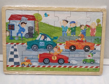 Dřevěné puzzle