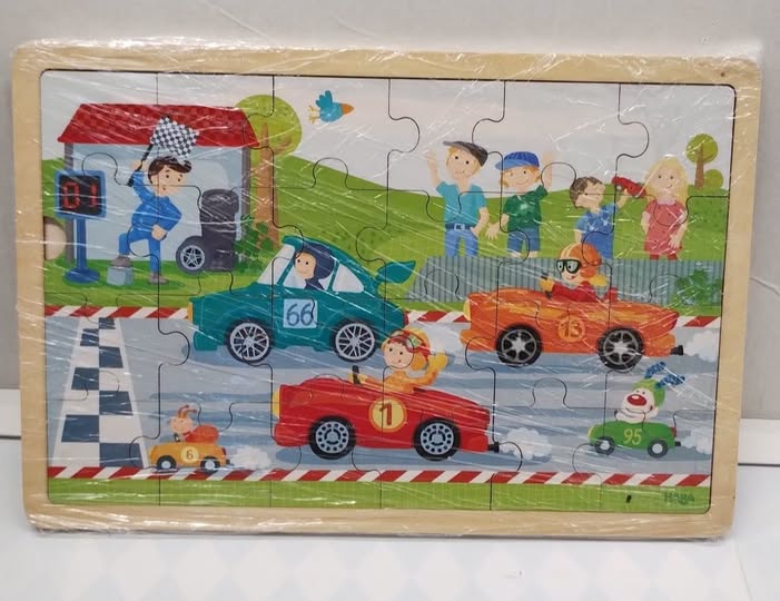 Dřevěné puzzle