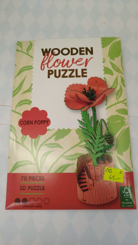 Dřevěné puzzle