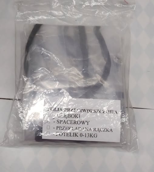 Pláštěnka na sportovní kočárek