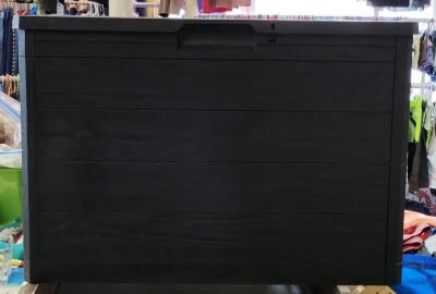 Zahradní úložný box s víkem na hračky nebo zahradní příslušenství