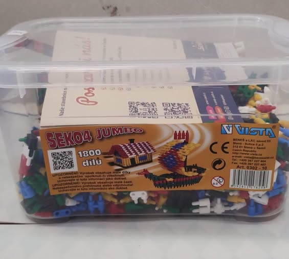 Nová stavebnice Seko4 Jumbo Vista