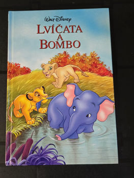 Kniha Lvíčata a Bombo - Disney