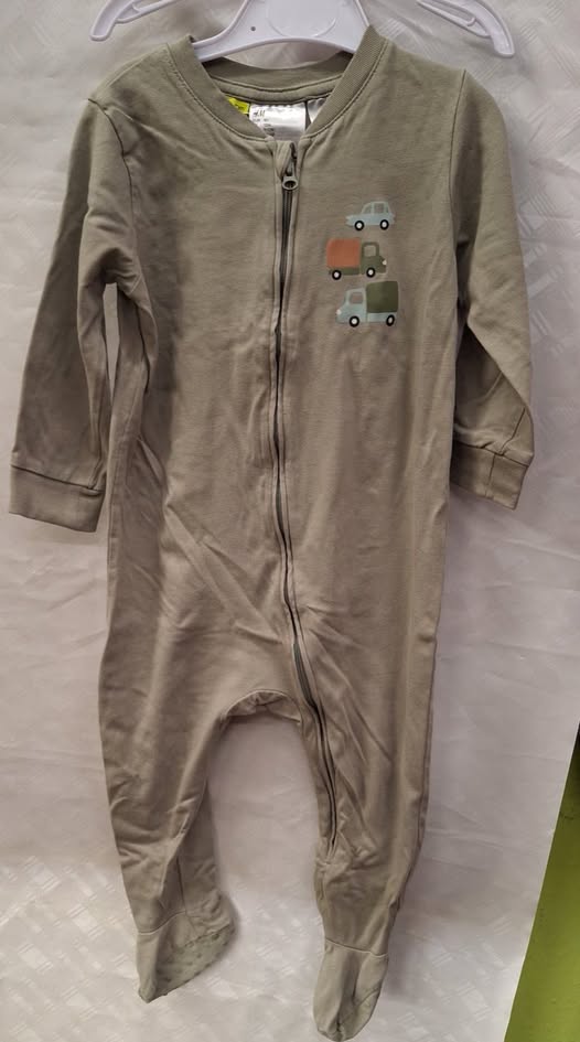 H&M bavlněnéný overálek s nesmeky vel.80