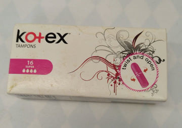 Tampony Kotex , originál zabalené