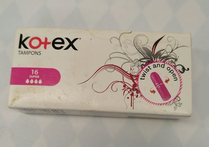 Tampony Kotex , originál zabalené