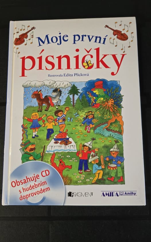 Kniha Moje první písničky