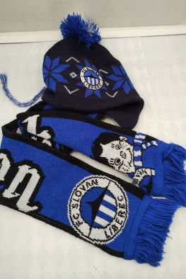 Saka a čepice DC Slovan Liberec