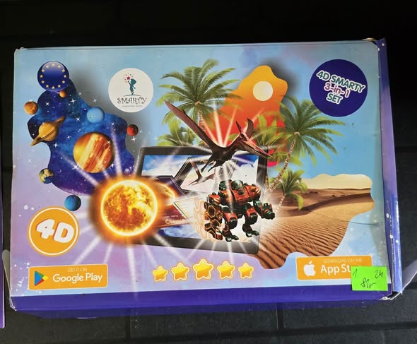 4D SMARTY 3-in-1 Set – vzdělávací/AR sada pro děti.