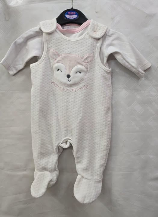 Kojenecký komplet body + dupačky
